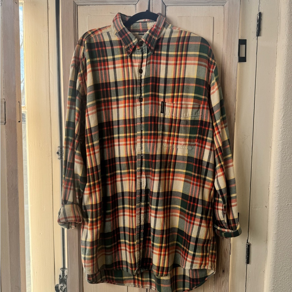 Abercrombie & Fitch Multicolor Plaid Button-Down Shirt